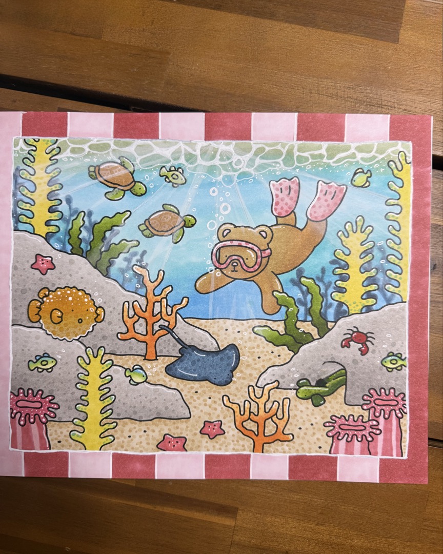 Coloring by @shelbscribbles